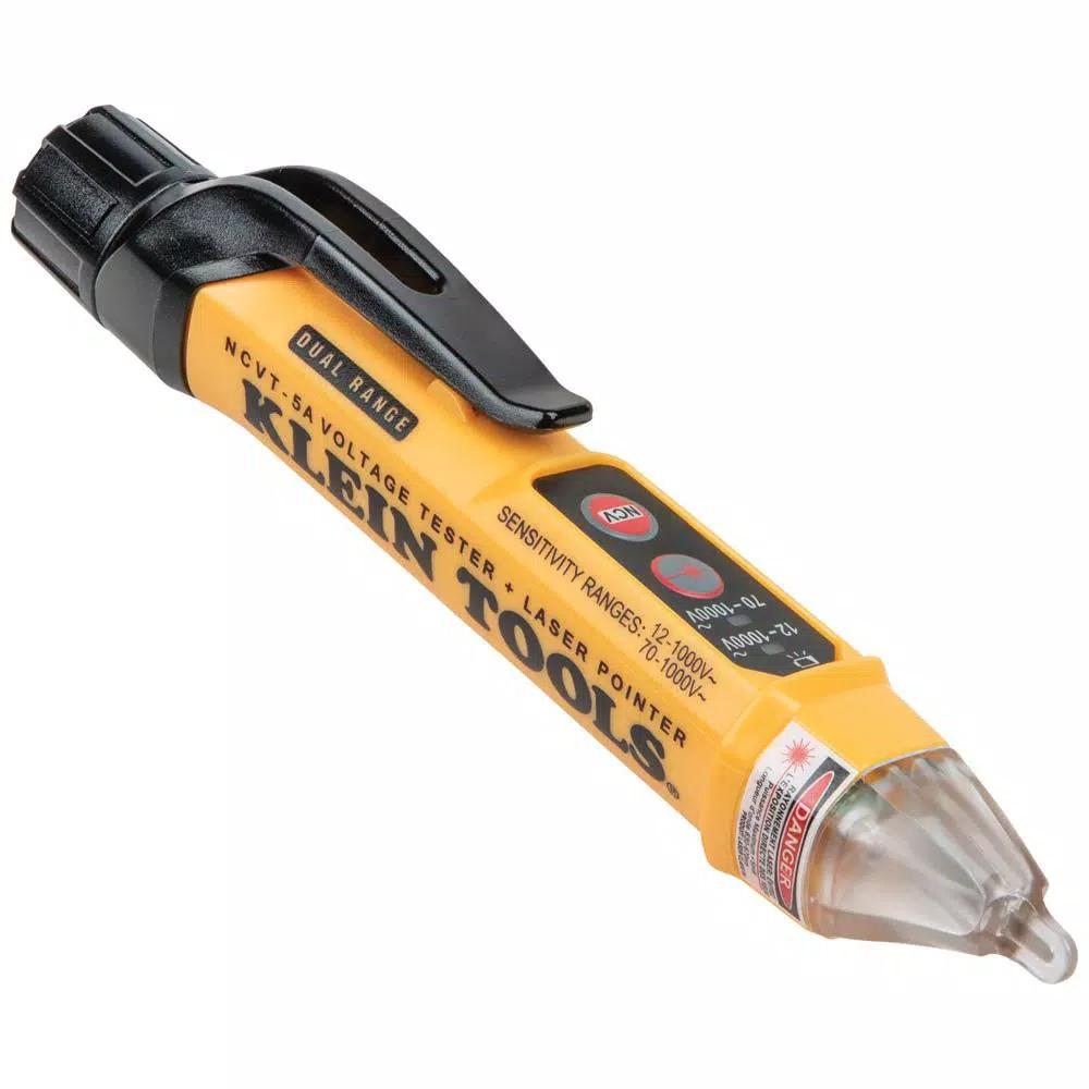 Klein Tools 2-Piece Conduit Level and Non-Contact Voltage Tester Set with Laser Pointer