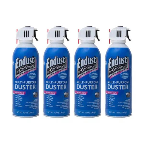 Endust Multi-Purpose Aerosol Electronics Duster, 10 oz (4-Pack)