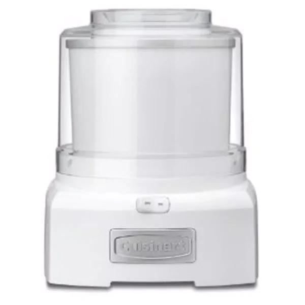 Cuisinart ICE-21 Automatic Ice Cream, Frozen Yogurt and Sorbet Maker, 1.5 Qt, White