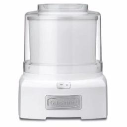 Cuisinart ICE-21 Automatic Ice Cream, Frozen Yogurt and Sorbet Maker, 1.5 Qt, White thumbnail 1