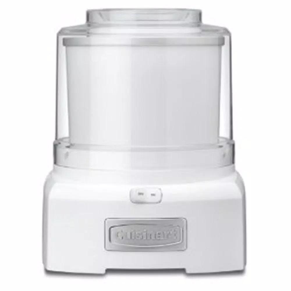 Cuisinart ICE-21 Automatic Ice Cream, Frozen Yogurt and Sorbet Maker, 1.5 Qt, White