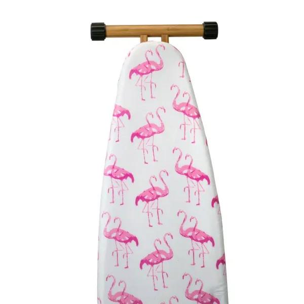 Unbranded Macbeth Ironing Board Cover, Painted Flamingo Print