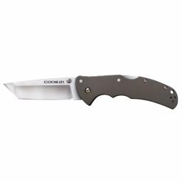 Cold Steel Code 4 3.5 in. Tanto S35VN Folding Knife, Plain Edge thumbnail 1