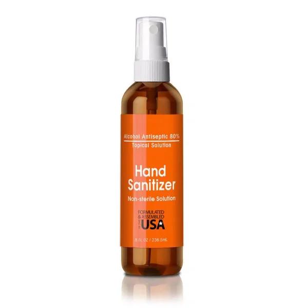 Unbranded 8 oz. Hand Sanitizer Spray, 80% Ethyl Alcohol, 16-Pack