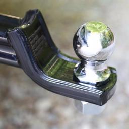 TowSmart 2 in. Chrome Hitch Ball, 5000 lb. Capacity, 1 in. x 3 in. Shank thumbnail 4