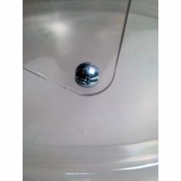 Paragon #7901 Roll-Top Clear Polycarbonate Bubble for 25-26 in. Cotton Candy Machines thumbnail 3