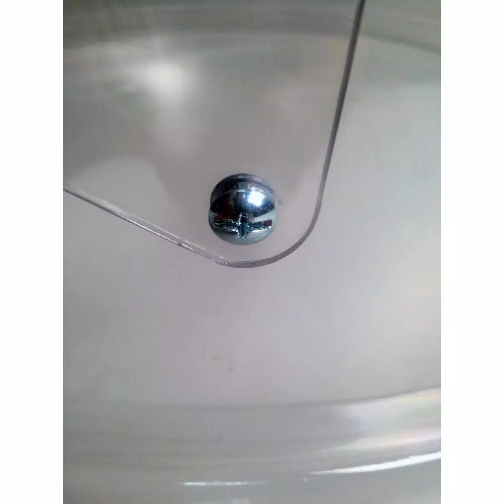 Paragon #7901 Roll-Top Clear Polycarbonate Bubble for 25-26 in. Cotton Candy Machines