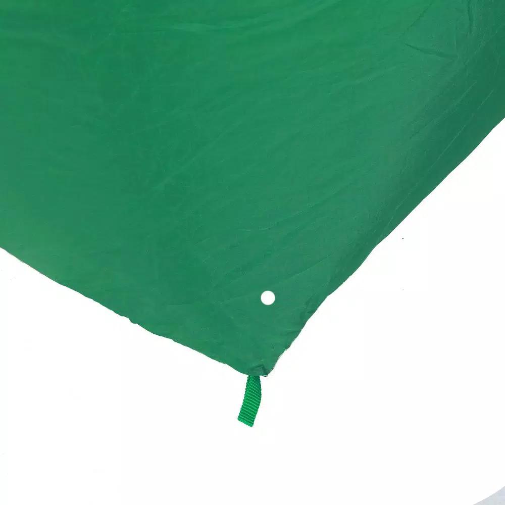 Luxen Home 9 ft. Santa in Hot Air Balloon Inflatable with LED Lights