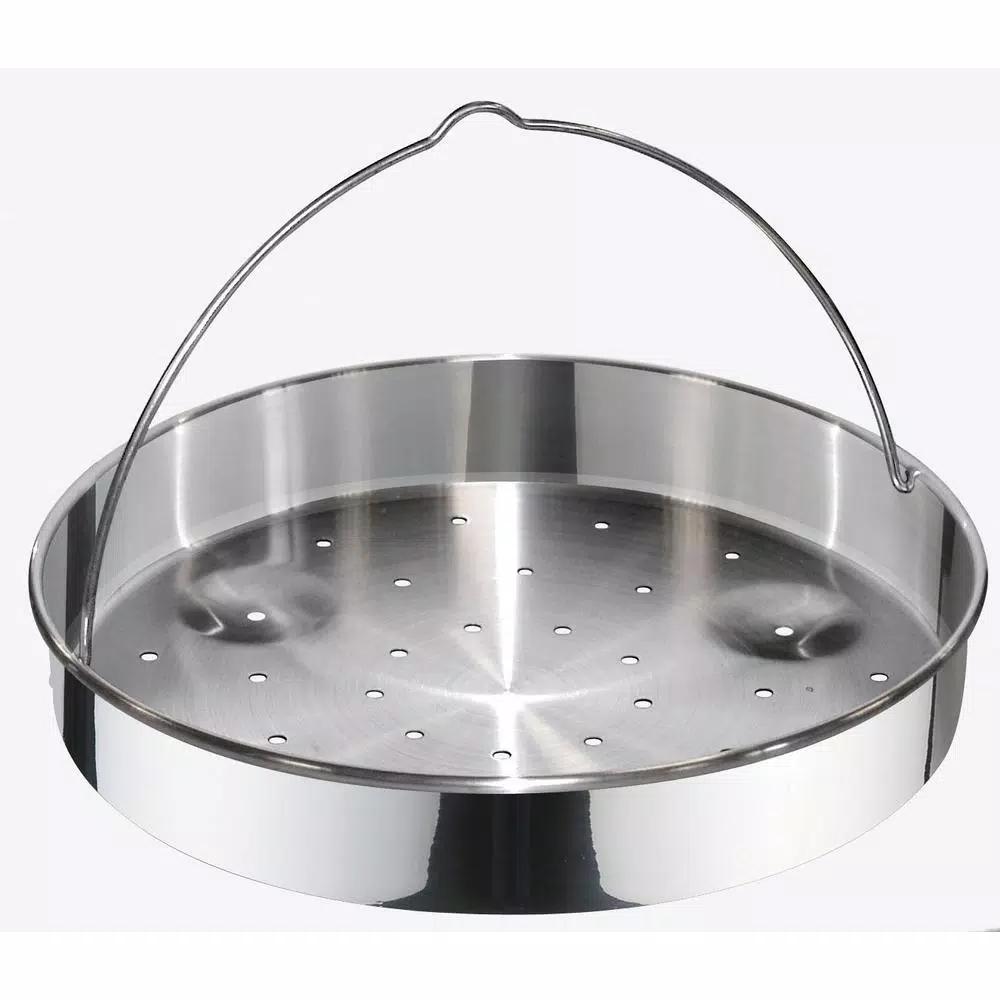 Magefesa Favorit Stainless Steel Pressure Cooker Set, 6.3 Qt. and 4.2 Qt. with Multi-Lid System