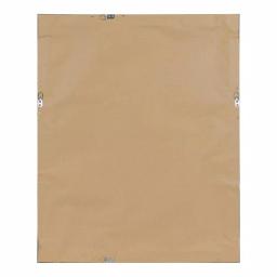 DesignOvation Kate and Laurel Beatrice Walnut Brown Rectangle Magnetic Dry Erase Memo Board thumbnail 4