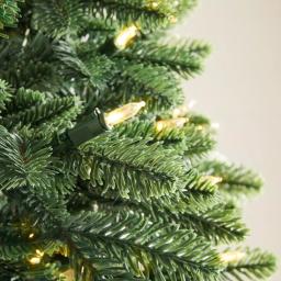 Home Decorators Collection 9 ft Chelsey Balsam Fir Pre-Lit Artificial Christmas Tree with 1100 SureBright Warm White LED Lights thumbnail 5