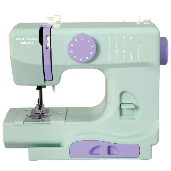 Janome Compact 10-Stitch Sewing Machine - Mystical Green