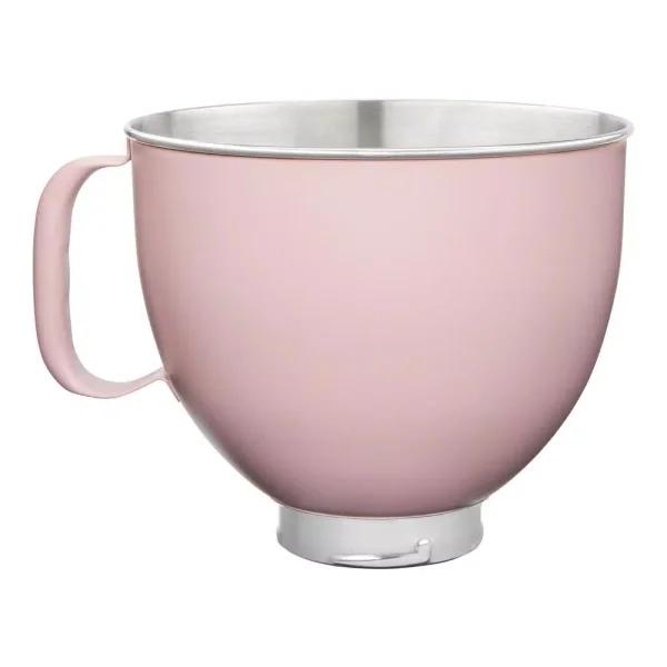 KitchenAid 5 Qt. Stainless Steel Mixing Bowl, Dried Rose Finish, for Tilt-Head Stand Mixers