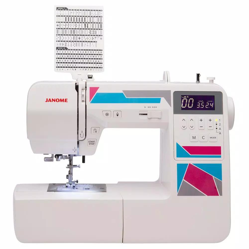 Janome MOD-200 Computerized Sewing Machine with 200 Stitches and Memory