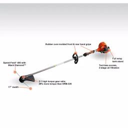 ECHO SRM-2320T 21.2 cc 2-Stroke Gas Straight Shaft Trimmer thumbnail 2