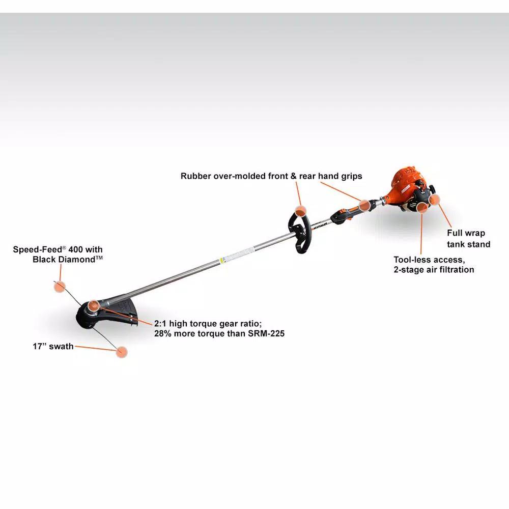 ECHO SRM-2320T 21.2 cc 2-Stroke Gas Straight Shaft Trimmer
