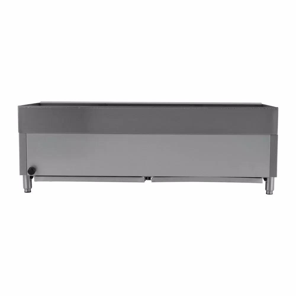 Magic Chef 48 in. Commercial Countertop Radiant Char Broiler, Stainless Steel