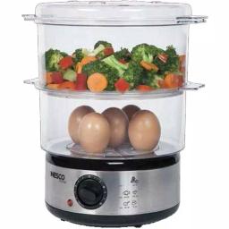 Nesco ST-25F 5 Qt. Stainless Steel Food Steamer and Rice Cooker thumbnail 4