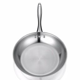 Ozeri Earth Pan 10 in. 3-Ply Stainless Steel Frying Pan, Restaurant Edition thumbnail 4