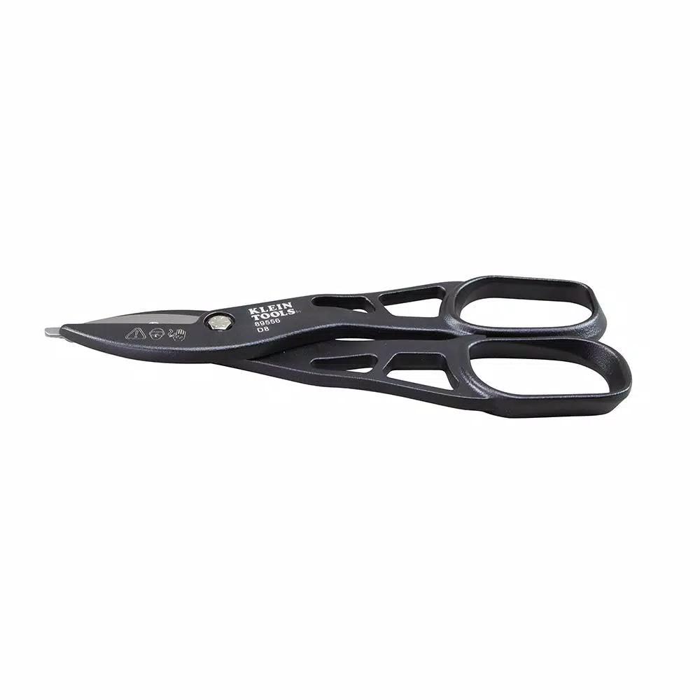 Klein Tools 12 in. Tin Snips with High-Carbon Steel Replaceable Blades