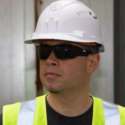 Klein Tools Professional Safety Glasses, Gray Tinted Lens, Full Frame, Impact Resistant thumbnail 4