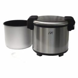 SPT 21.1 Qt. Stainless Steel Heavy Duty Rice Warmer, 160 Cup Capacity thumbnail 3