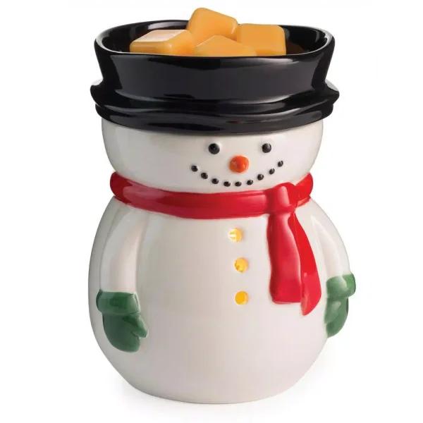 Candle Warmers Etc. 8.8 in. Frosty Illumination Fragrance Warmer