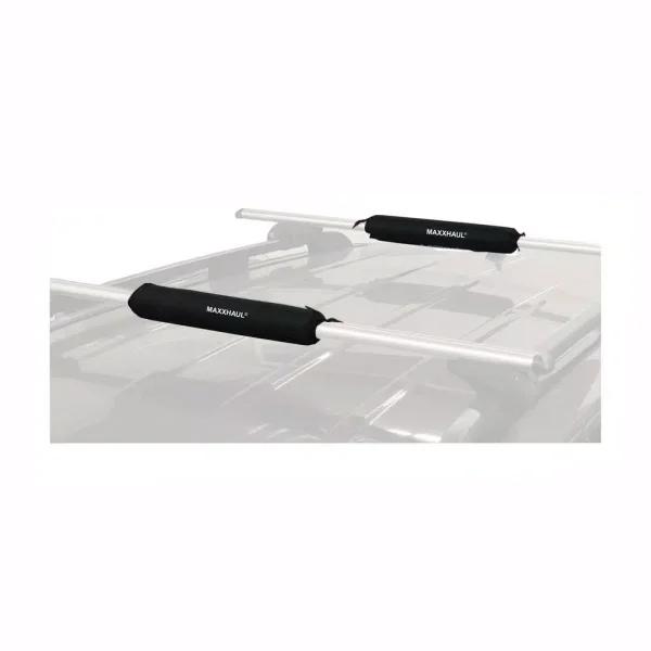 MaxxHaul 16 in. Universal Roof Rack Pads, 2-Pack, 300D Oxford Cloth with High-Density Foam