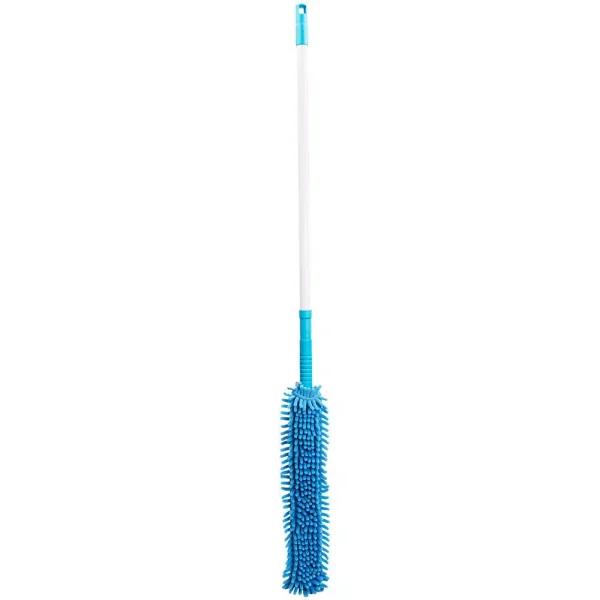 Home Basics Brilliant Collection Chenille Microfiber Dust Mop, Flexible 47-in Design