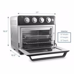 Maximatic Elite Gourmet Deluxe 25L Air Fryer Oven, 1640W Multi-Function Convection Oven with Rotisserie thumbnail 3
