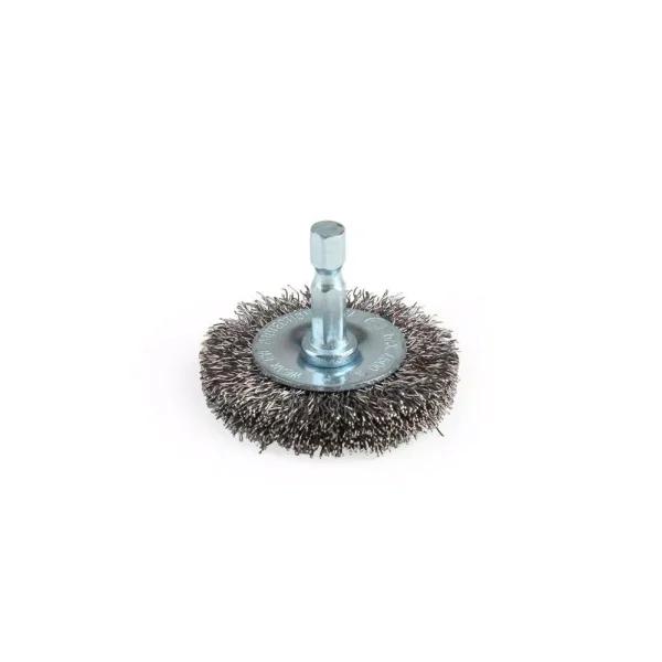 Lincoln Electric 2 in. Circular Coarse Wire Brush with 1/4 in. Shank