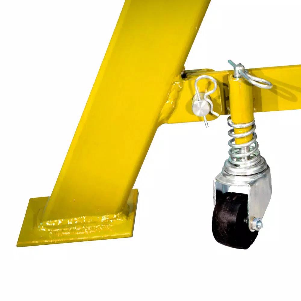 ESCO 10-Ton High-Lift Jack Stand with Spring-Assisted Shaft