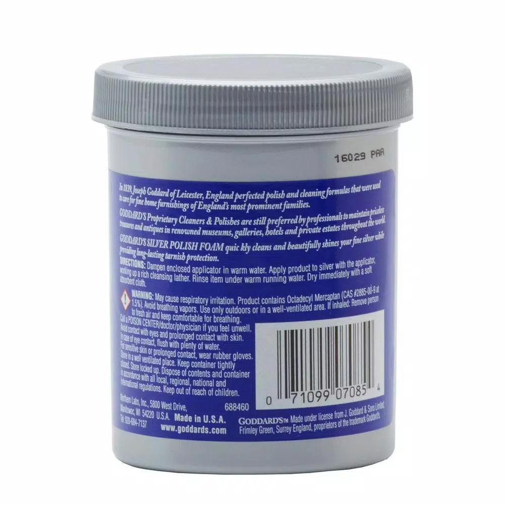 Goddard's Silver Foam Tarnish Remover & Cleaner, 6 oz.