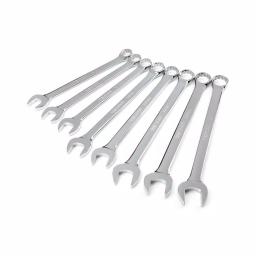 TEKTON 8-Piece SAE Combination Wrench Set, 1-9/16 in. to 2 in. thumbnail 1