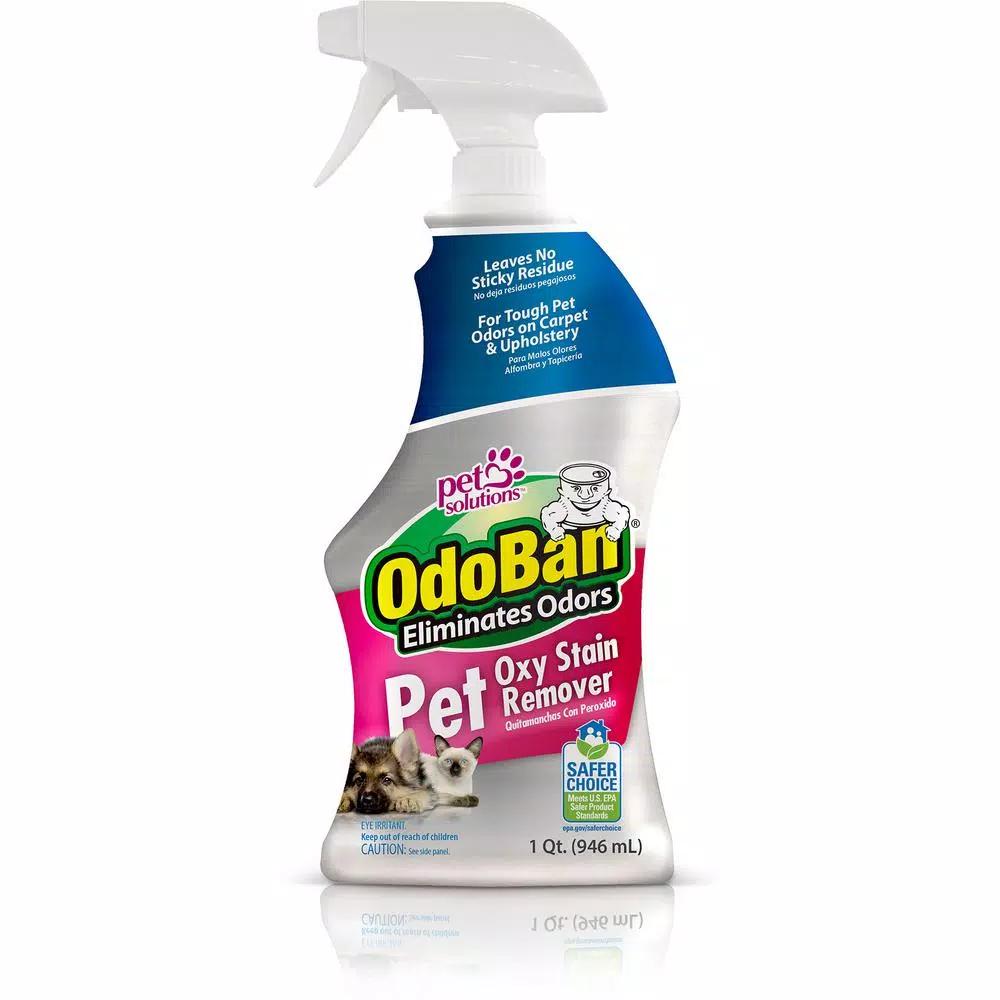 OdoBan Pet Oxy Stain Remover, 32 oz. Oxygen-Powered Odor and Stain Eliminator