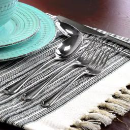 GIBSON elite York 20-Piece Stainless Steel Flatware Set, Service for 5 thumbnail 3