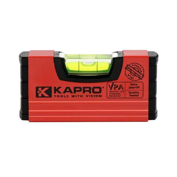 Kapro 4 in. Magnetic Pocket Level, Lightweight Aluminum with Shockproof Acrylic Vial