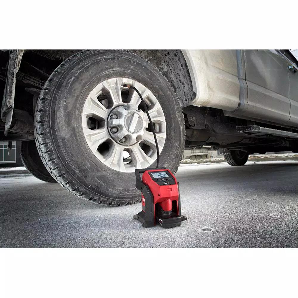 Milwaukee M12 FUEL 12V Cordless 3/8 in. Ratchet, Impact, and Inflator Combo Kit (Tool-Only)