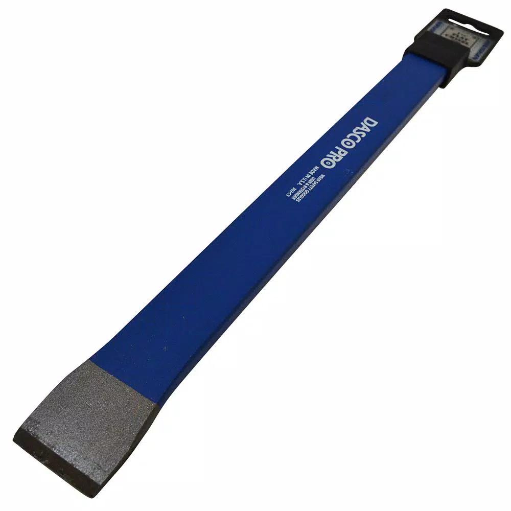 Dasco Pro 1-1/4 in. x 12 in. Flat Utility Chisel, Forged Steel