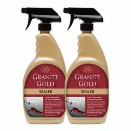 Granite Gold Sealer 2-Pack, 24 oz. Spray Bottles for Natural Stone Protection thumbnail 1