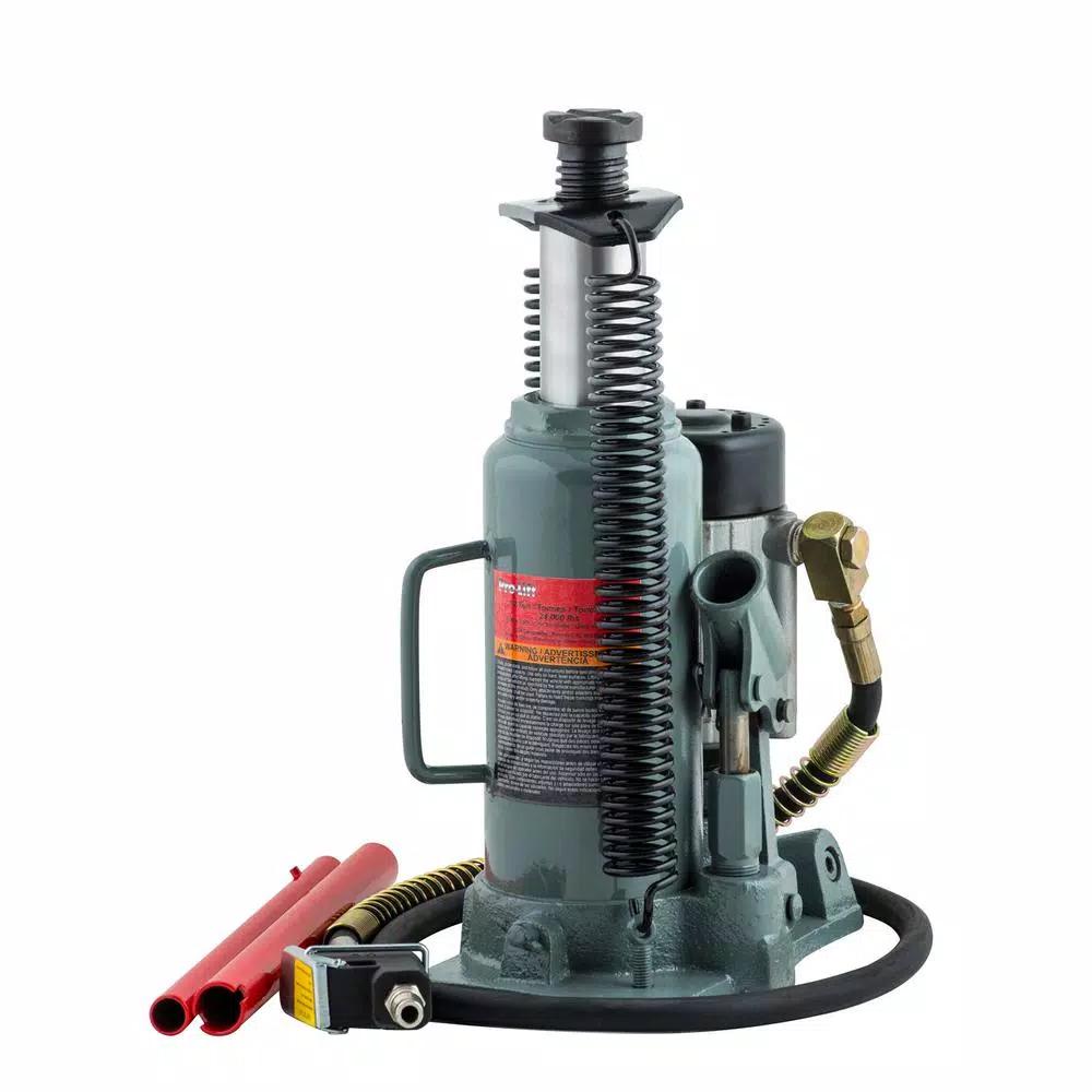 Pro-Lift B-A12D 12-Ton Air Actuated Hydraulic Bottle Jack