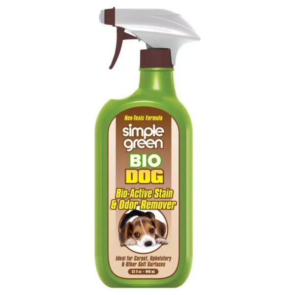 Simple Green Bio Dog Pet Stain and Odor Remover, 32 oz (12-Case Pack)