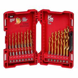 Milwaukee SHOCKWAVE 81-Piece Impact Duty Driver, Titanium Drill Bit, and Deep Well Socket Set thumbnail 10
