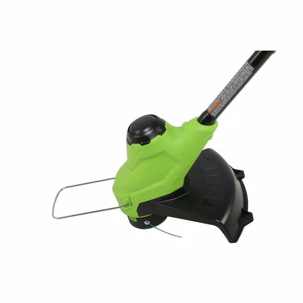 Greenworks 24V Cordless TORQDRIVE String Trimmer with 2.0 Ah Battery and Charger, 10 in. Cutting Path