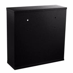 Alpine Industries Quick Clean Wall-Mounted Cigarette Outdoor Ashtray, Black Stainless Steel thumbnail 3