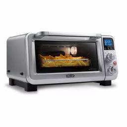 DeLonghi Livenza 2000W 6-Slice Stainless Steel Air Fryer Convection Toaster Oven thumbnail 2