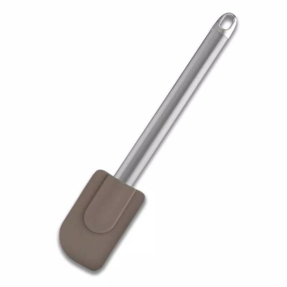 AMERCOOK Florina Durable Silicone Spatula with Rust-Proof Stainless Steel Handle, Heat Resistant & BPA Free
