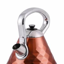 Ovente Cleo Collection 1.7L Copper Electric Kettle, 1500W Stainless Steel Tea Kettle with Auto Shut-Off thumbnail 7