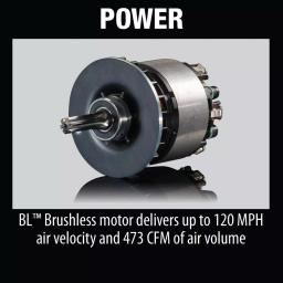 Makita 18V X2 LXT 36V Brushless Blower & 24 in. Hedge Trimmer Combo Kit with (2) 5.0 Ah Batteries & Charger thumbnail 6