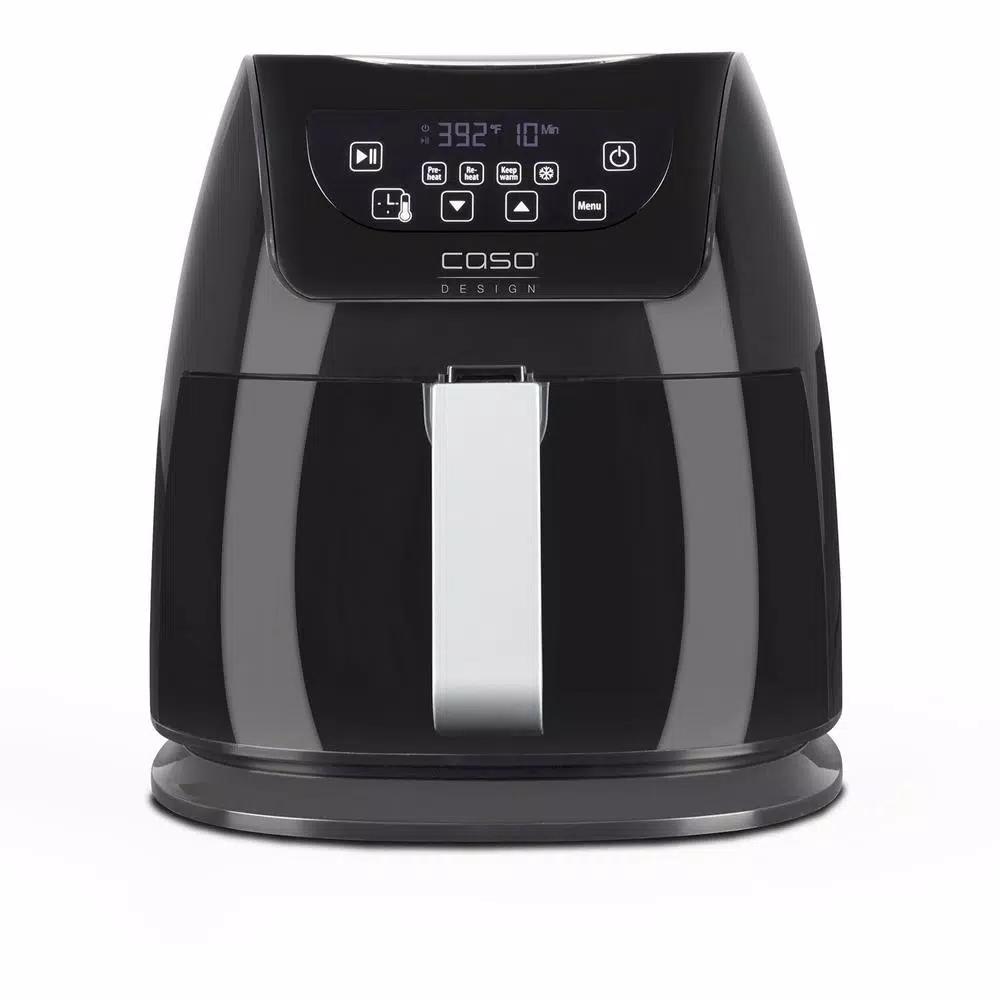 Caso Design AF 350 3.2 Qt. Convection Air Fryer with Barbecue Accessories, Black